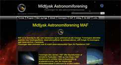 Desktop Screenshot of midtjyskastro.dk
